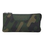 Estuche escolar Totto tres compartimentos Tablero verde camuflaje