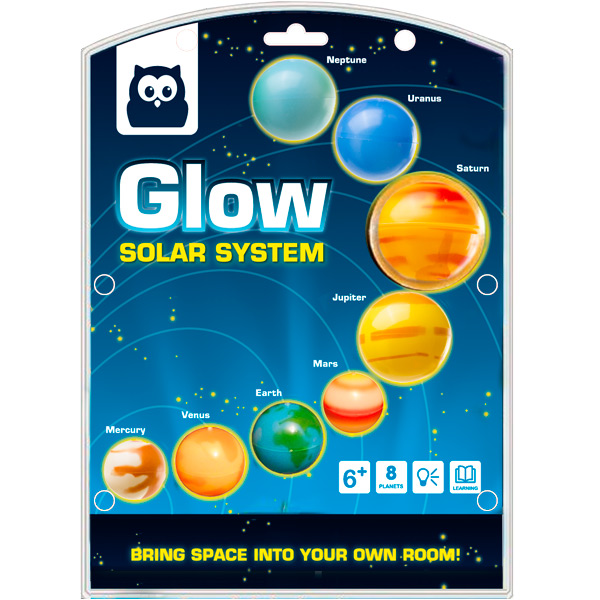 Glow solar system