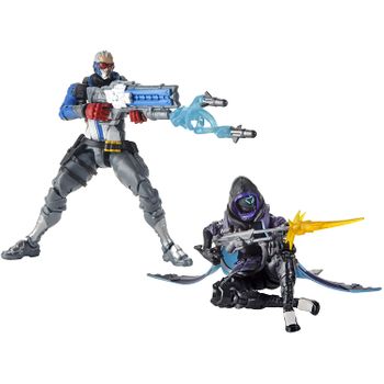 Hasbro Pack Figura Overwatch Ana Y Soldier 15cm E6495