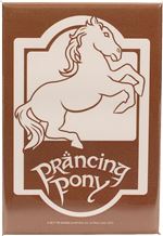 Imán El Señor de los Anillos Prancing Pony