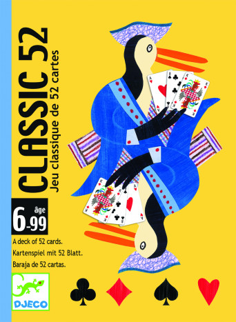 Juego de cartas Djeco Classic52