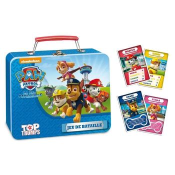 Top Trumps - La Pat'patrouille - Paw Patrol - Maleta 5 Juegos En 1 - Versión Francesa