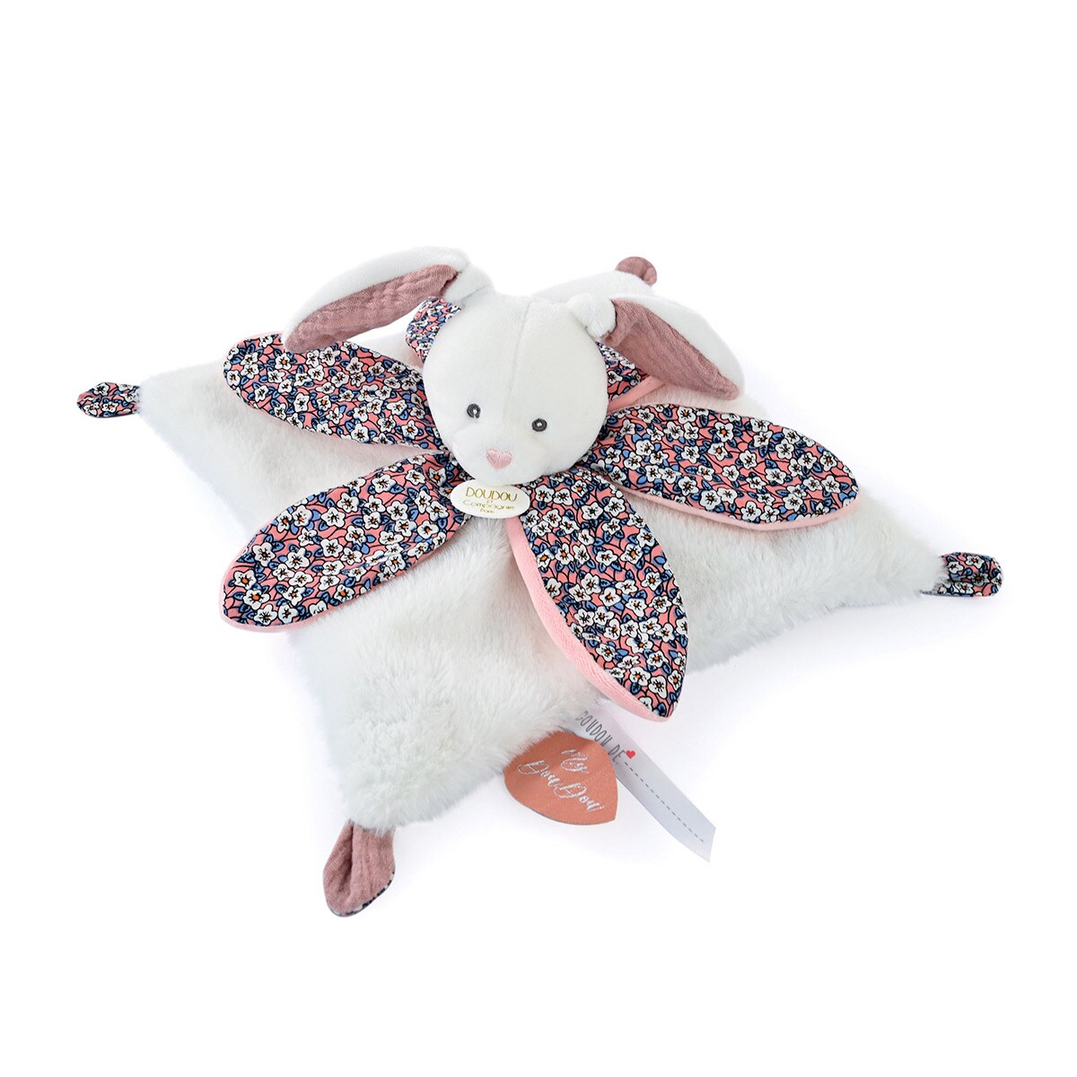 Doudou Et Compagnie - Doudou 27 Cm Conejo Rosa Pétalo