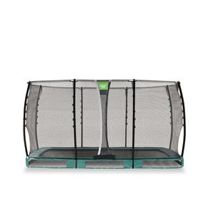 Exit - Cama elástica de suelo Allure Classic 214 x 366 cm verde