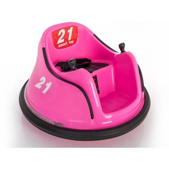 Lean Toys - S2688 Auto Choque Eléctrico Con Giro 360o, 12 Voltios,motor: 2 X 15w, 1 Plaza/s