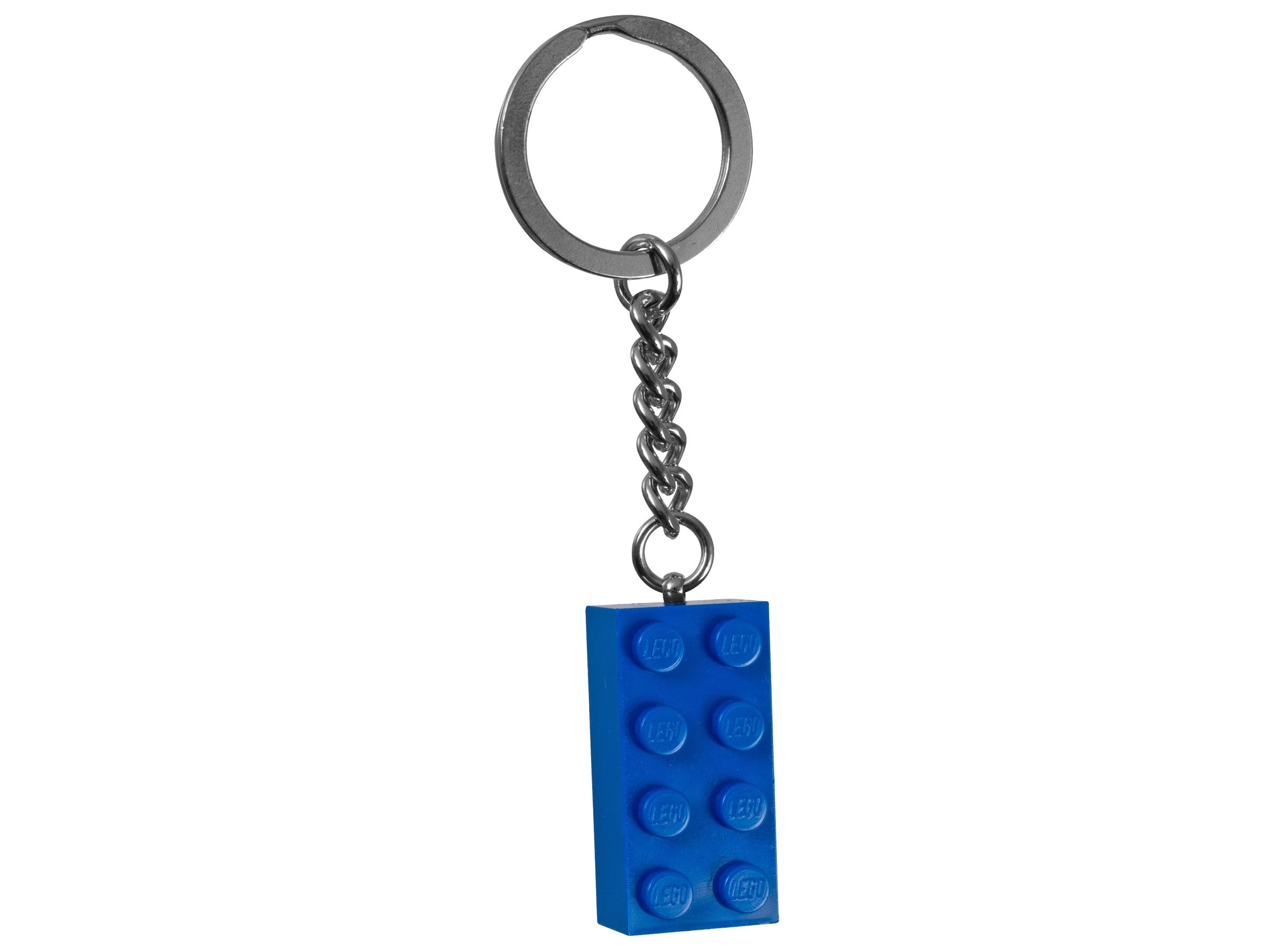 Llavero de ladrillo LEGO azul