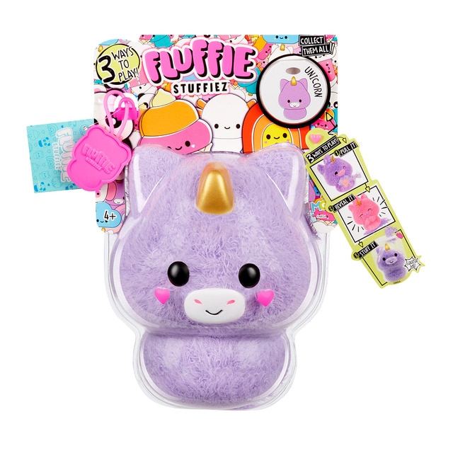 MGA - Peluche Coleccionable 3 -en- 1 Pequeño Serie 1 Fluffie Stuffiez MGA modelos surtidos.