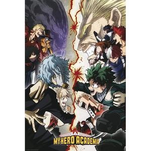 Póster My Hero Academia Heroes vs Villanos 61 x 91.5 cm