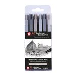 Set de 6 rotuladores Talens Koi Colouring Brush Pen colores urbanos