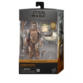 Star Wars - Black Series The Mandalorian y Grogu + 4 años