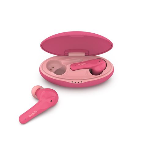 Auriculares infantiles Belkin Soundform Nano True Wireless Rosa