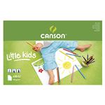 Bloc de dibujo encolado Canson Kids A2 30H 90g