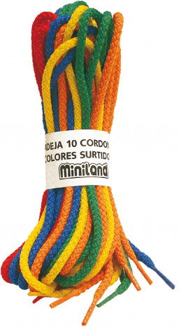 Cordón Trenzado de colores