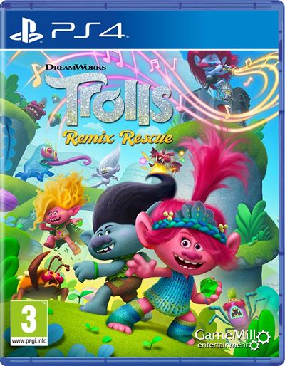 DreamWorks Trolls Remix Rescue PS4