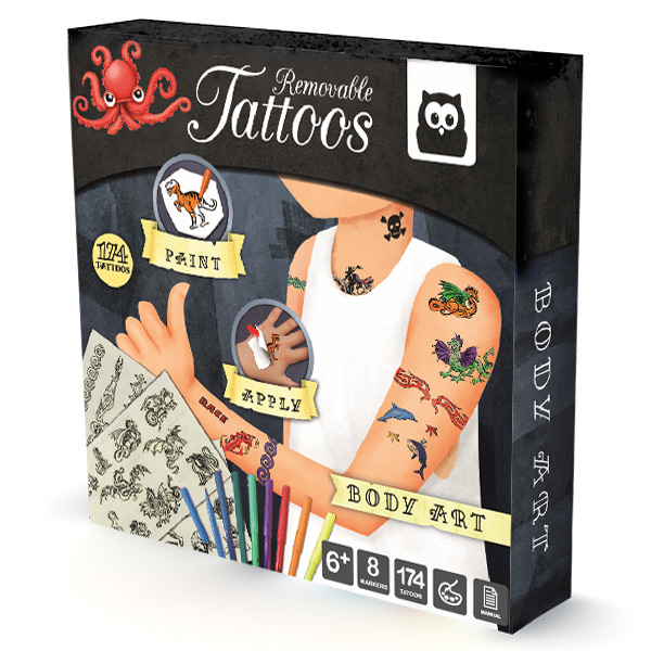 Kit tatuajes Body Art