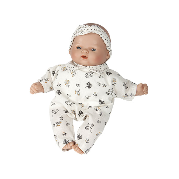 Muñeca Beige Flores 26cm