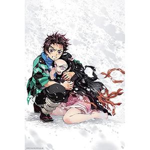 Poster Demon Slayer Tanjiro & Nezuko Nieve 61 x 91.5 cm