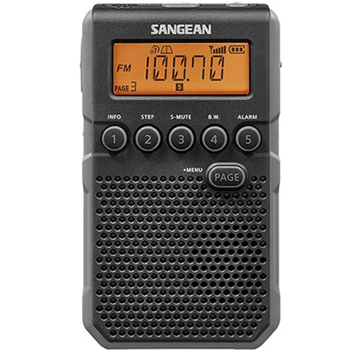 Radio Portátil Sangean DT-800 Negro