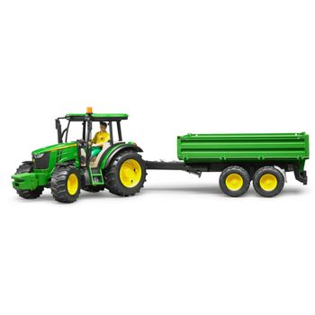 Tractor Con Remolque 5115m 1:16 02108 Bruder