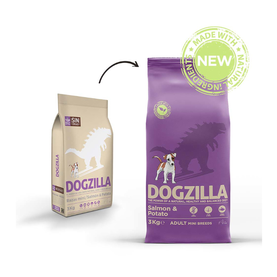 Dogzilla Mini Grain Free Salmón pienso