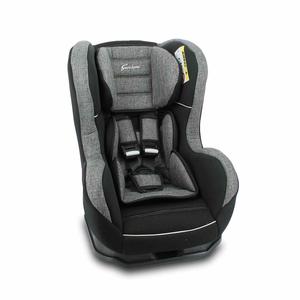 Giordani - Silla de coche Orion 0+/1/2 Gris/Negro con vivo blanco