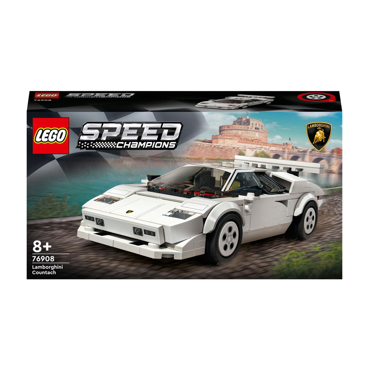 LEGO -  De Construcción Coche Deportivo Lamborghini Countach Speed Champions