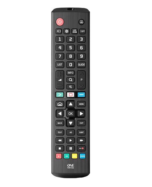 Mando de reemplazo One For All URC 4911 para TV LG