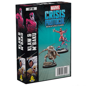 Marvel Crisis Protocol: Klaw And M’baku (inglés)