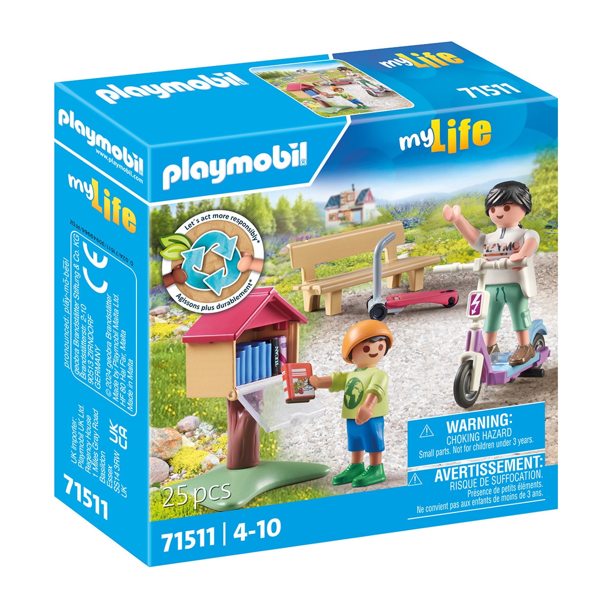 Playmobil - Intercambio de libros.