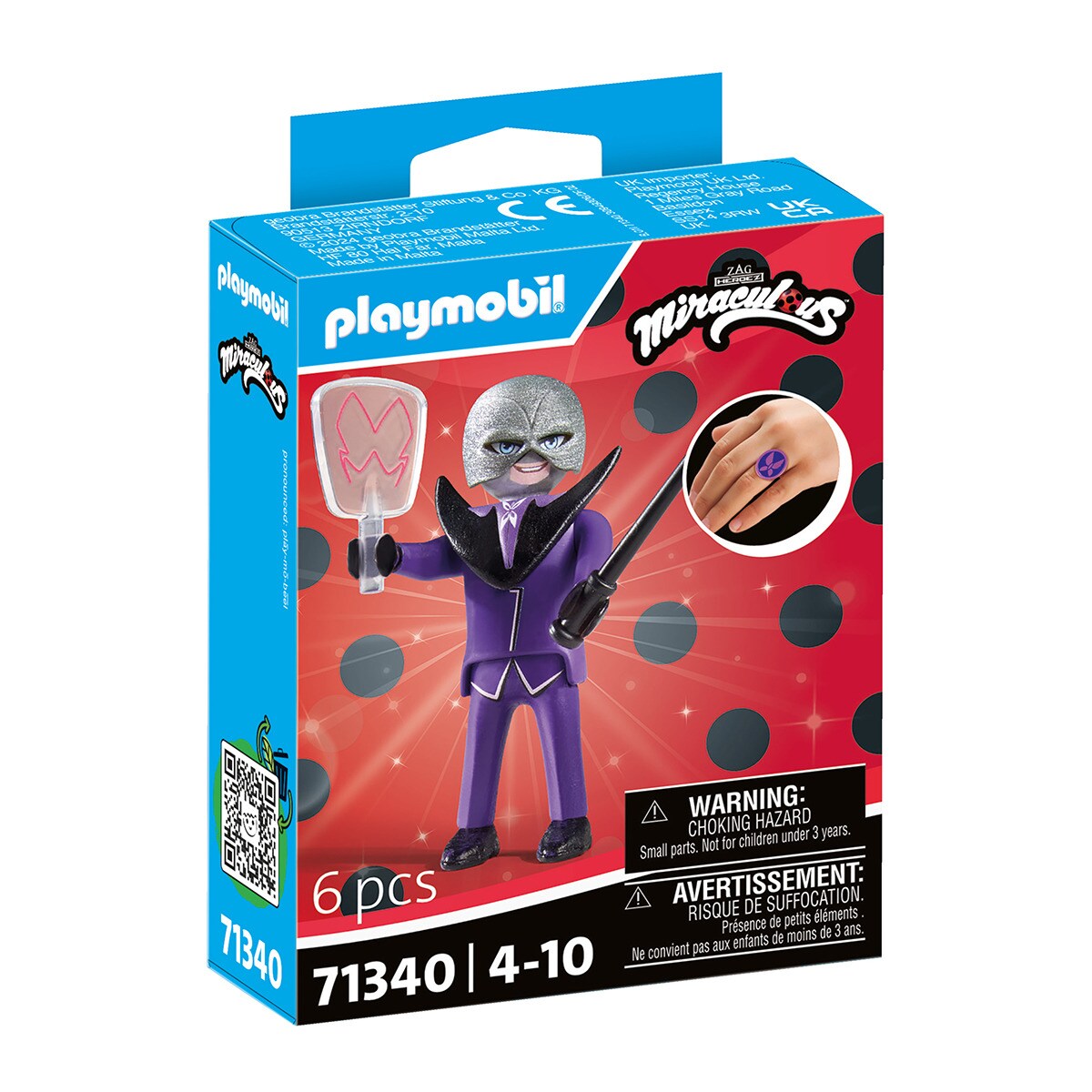 Playmobil - Miraculous: Lepidóptero.