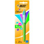 Bolígrafo BIC 4 colores Fun pastel