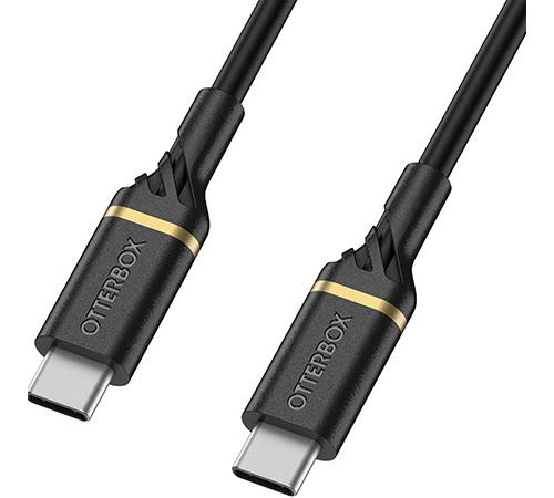 Cable Otterbox USB-C a USB-C Negro 1 m