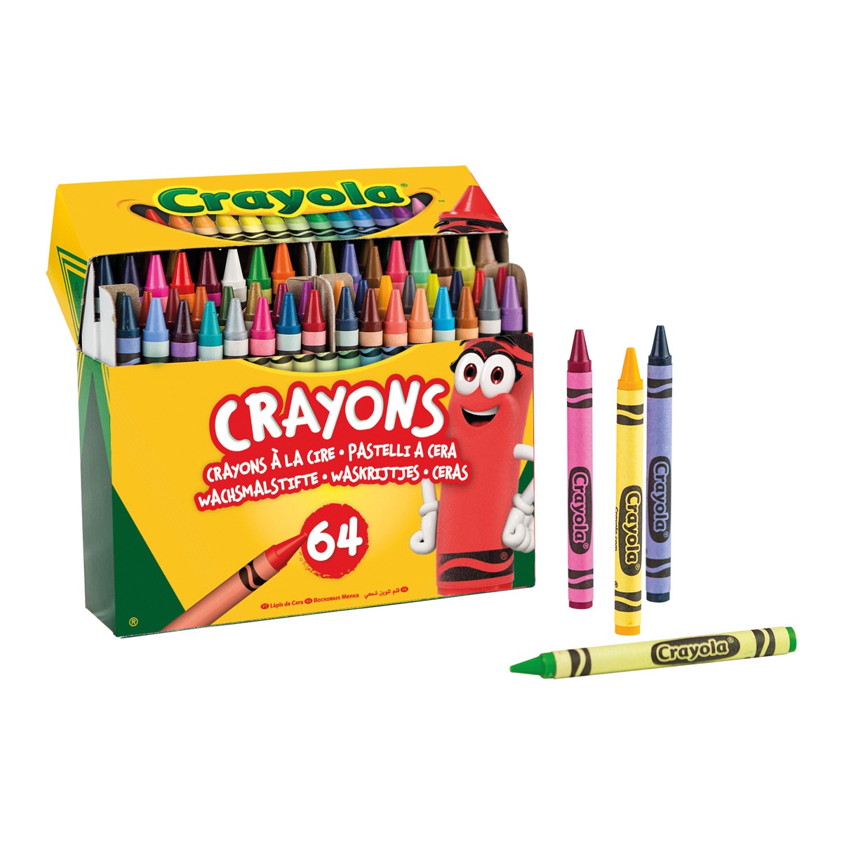 Crayola - 64 Ceras Recambio Ceraboli