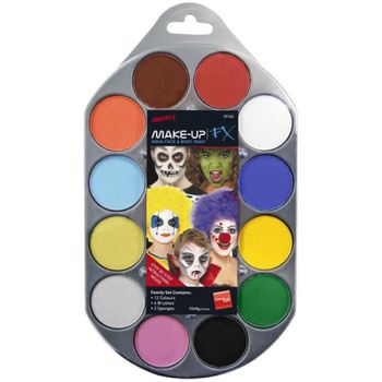 Maquillaje Fx Aqua Kit 12 Colores