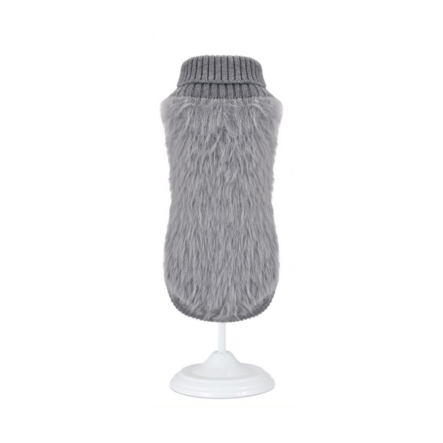 Nayeco Punto Glam Jersey Gris para perros