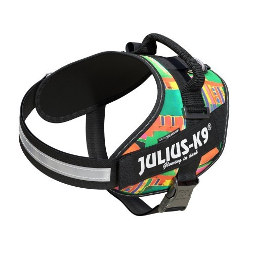 Arnés Julius K9 Reggae Canis para perros color Multicolor