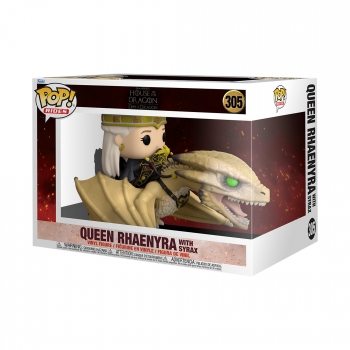 Figura Funko Pop Rides Dlx Hotd Rhaenyra Syrax