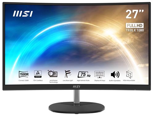 Monitor curvo MSI PRO MP271CA 27'' Full HD 75Hz