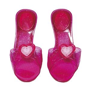 Zapatos Princesa Corazón Rosa para Disfraz