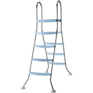 Gre - Escalera de 142 cm para piscinas de 132 cm