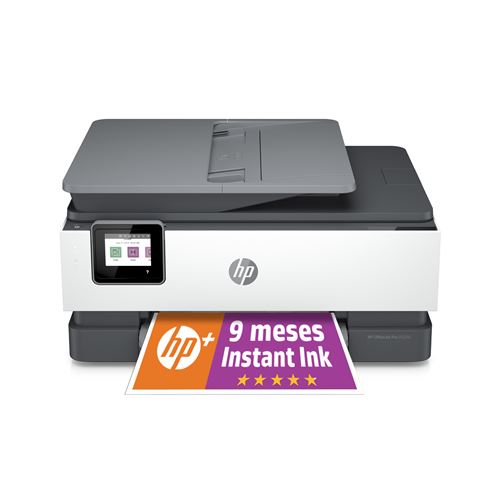 Impresora Multifunción HP OfficeJet Pro 8024e, WiFi, USB, Fax, color, 9 meses Instant Ink con HP+, doble cara