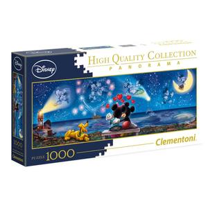 Disney - Puzzle panorama Mickey y Minnie - 1000 piezas