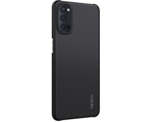 Funda OPPO Kevlar Negro para Reno 4