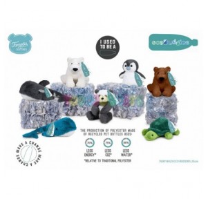 Peluche Eco Buddies 30cm Surtido