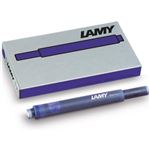 Caja con 5 cartuchos de tinta Lamy T10 violeta