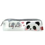 Estuche Legami hug me panda transparente