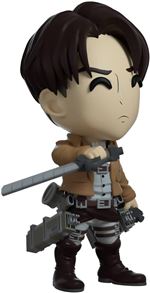 Figura Youtooz Ataque a los Titanes Levi Ackerman 11cm