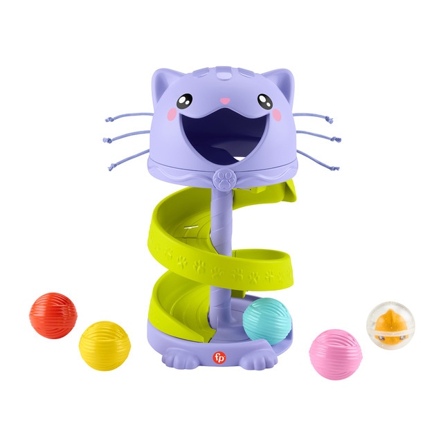 Fisher-Price - Torre de bolas Purrr-fect Fisher-Price Pets.