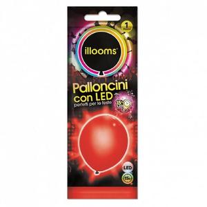 Globo LED rojo