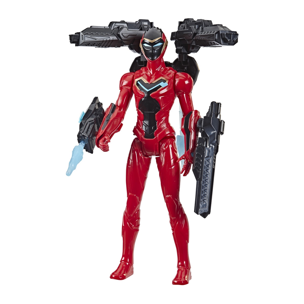 Hasbro - Figura Titán Con Blaster Black Panther Movie Marvel